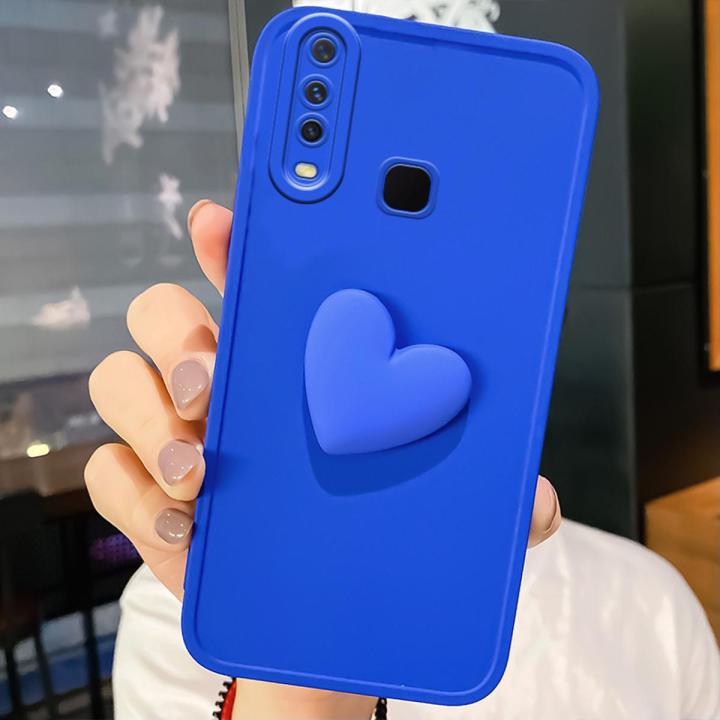 For Vivo Y12 Vivo Y15 Vivo Y17 Cover Fashion Klein Blue Love - Main Image