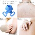 High Quality Silicone Bath Body Brush Soft Rubbing Exfoliating Massage For Shower. 