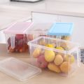 Buy Hot SALE Kitchen Food Storage Box, Fridge Storage Container with Lid and Handle, Plastic Clear Square Storage Box (Pack of 1) By New Royal Kitchen Traders. 