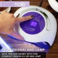 Original Bellanails UV Light LED Nail Lamp 120W Professional LED Gel Nail Lamp for Home or Salon Gel Nail Polish Dryer 3X Faster Than Traditional UV Nail Lamp Nail Dryer Curing Lamps 4 Time Presets UV Lamp. 