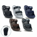 Men Slippers Soft Chappal for Men New Style Flip Flops for Men EVA Material EVR - Slippers for Boys Stylish Fancy Branded EVR Men Chappal Home Wear FootFit Article N-1. 