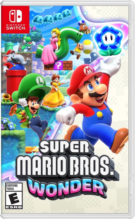 Super Mario Bros Wonder Nintendo Switch Game