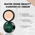 Ocheal BB CC Cream Cushion Compact Make Up Foundation Concealer Cream for Face Cosmetics Makeup Mushroom Head Puff. 