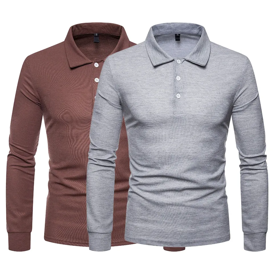 Long sleeve pullover shirts with collar hotsell