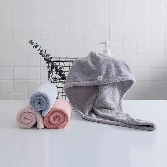 Quick%20Dry%20Hair%20Towel%20Wrap%20for%20Women%20&%20Girls%20%E2%80%93%20Super%20Absorbent%20Microfiber%20Bath%20Cap,%20Fast%20Drying%20Head%20Wrap%20Towel%20for%20Shower,%20Spa%20&%20Home%20Use,%20Soft%20Lightweight%20Hair%20Drying%20Hat%20PROMISE%20TO%20SELL%20-%20Image%202