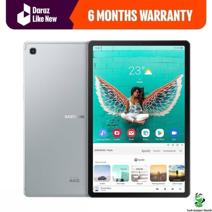 Samsung Galaxy Tab S5E Super AMOLED – 10.5" Display, 4GB RAM, 64GB Storage, Snapdragon Processor, 8MP Rear & 8MP Front Cameras, 7040mAh Battery, Android 11, Side-Mounted Fingerprint Sensor, 4K Video Resolution - Daraz Like New Tablets
