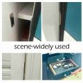 1 Pair / 2 Pair New Invisible Magnetic Door Catch Ultra-Thin Cabinet Magnets Drawer Magnet Catch for Sliding Door Closer Kitchen Cabinet Closer To Protect The Wall Self Adhesive Magnetic Door Stopper. 