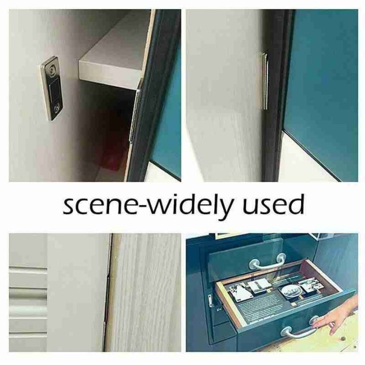 1 Pair / 2 Pair New Invisible Magnetic Door Catch Ultra-Thin Cabinet Magnets Drawer Magnet Catch for Sliding Door Closer Kitchen Cabinet Closer To Protect The Wall Self Adhesive Magnetic Door Stopper