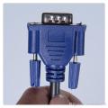 Male to Male VGA Cable15 Pin Plug Computer Monitor Cable Wire Cord 4.2ft Genuine Original. 