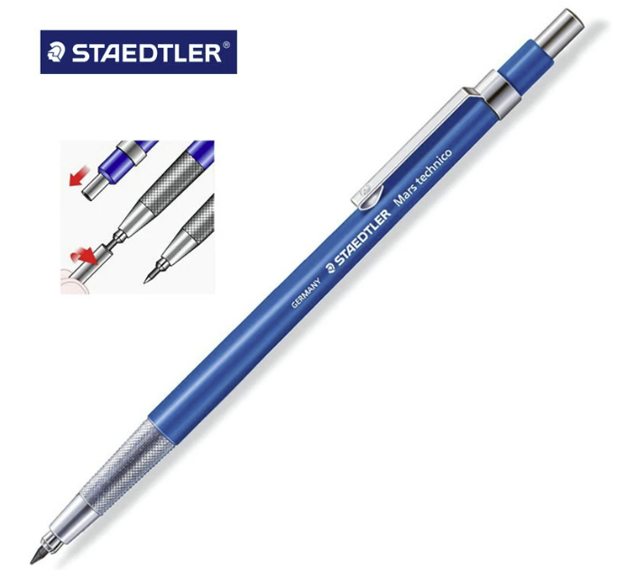 2.00 mm STAEDTLER MARS MECHANICAL LEAD HOLDER (BLUE)