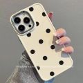 Sangzhi Same Style Polka Dot Apple 14 Phone case iphone13promax1211 Anti-Fall xs/xr All Inclusive 7/8p. 