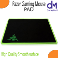 Razer Gaming Mouse Pad With Green Border Smooth Surface Silk-Gliding (25cm x 21cm) High Quality Mouse Pad RGB Gaming. 