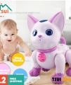 Intelligent RC Robot Pet Cat Dog Smart Toy Sounding Infrared Remote Control For Doraemon Toys Electric Ready-to-go Battery Operated For Kids Boys and Girls. 
