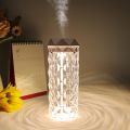 Air Humidifier Colorful Ambient Lighting Multiple Faceted Prism Design Mist Humidifiers for Home. 