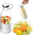 Usb Rechargeable Portable and Electric Blender Bottle Juicer for Fresh Juice, Milk Shakes, Mini Fast Blender Wireless Bottle for Traveling, Gym, Office, School, Outdoor - Portable Electric machine Cordless Juicers & Fruit Extractors Smoothies Mixer Maker. 