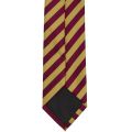 Waodeals: All College Tie - Men Students Neck Tie, College Uniforms Ties for Boys Students Maroon and Gold Striped Striped Neckwear Tie. 