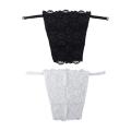 Invisible Double Layer Anti-Glare Tube Top Clip on Bralette Lace Chest Cover Invisible Chest Wrap Girl. 