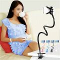 360° fold able Mobile phone holder snake type Bed Gooseneck Mount, Flexible Cell Phone Stand Holder for all mobiles can be Used for Desk, Kitchen, Office. 