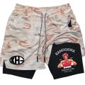 Compression Shorts Anime Hajime no Ippo 2 in 1 Performance Gym Shorts Pockets Quick Dry Running Workout Summer Sportwear. 
