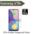 Samsung Galaxy A70s Glass Protector Tempered Polish Screen Protection For Samsung Galaxy A70s - 2Pcs. 