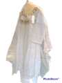white color suit stitched suit for women 3pics suit. 