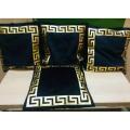 Velvet Versace Design Cushion Cover 2 pieces  ( size 16 * 16 ) inches. 