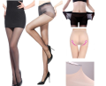 Women Summer Stretchy Pantyhose Super Elastic Translucent Stockings Tights Sheer Leggings. 