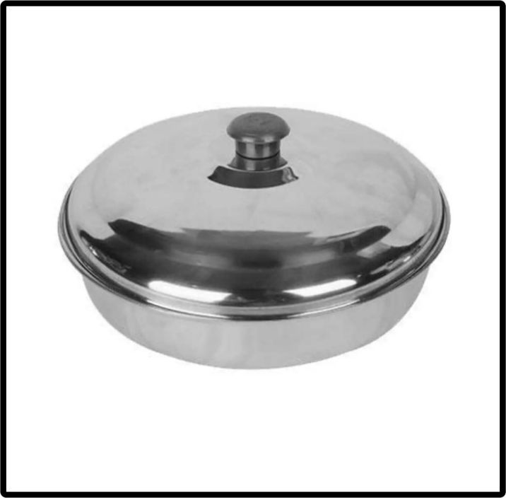 Stainless Steel Roti Box with LId