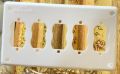 Electrical Switch Plastic Board PVC- 5 Socket Electric Wall Fitting Sheet. 