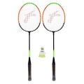 Professional Racket 2 Badminton Rackets With Free shuttle Outdoor Sports By Broker Shop. 