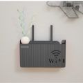 Wall Hanging Wireless Wifi Router Shelf Storage Box, ABS Plastic Cable Power Bracket Wall Mount Cable Management Rack Floating Shelves Wifi Router Shelf Cable Power Bracket Organizer Box Holder. 