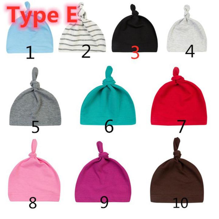 BBWORLD Soft Newborn Baby Girls Caps Cotton Baby Hat Infant Turban Elastic Floral Caps