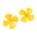 Premium Quality 4 Blades Toy Fan Propeller Plastic Fan Blades For Mini DC Toy Motor And DIY Project And Drone Fan Propeller Toy Fan Propeller. 