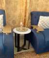 Side Table-Coffee Table-Stylish Table (Criss cross design). 