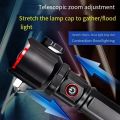 Rechargeable safety hammer LED torch light escape rescue car emergency lamp outdoor flashlight torch. 