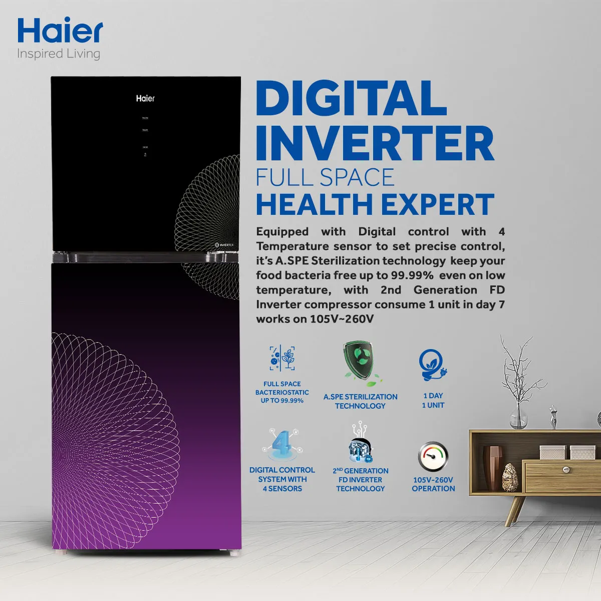 Haier HRF-316 IAPA