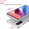 Xiaomi_ Mi 11i Cover - ONation Crystal Series - Premium Quality Clear Case No Yellowing Back With Smart Shockproof Cushions. 