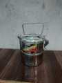 2 Layer Tiffin Food Carrier Lunch Box Stainless Steel Dabba. 
