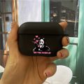 【Solo Yolo】Ghostface Scream Horror Art Earphone Case for Apple AirPods 1 2 3 Pro Pro2 Black Soft Silicone Cover for Airpods 3 Accessories. 