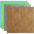Pack of 5 Wall Panels Foamic Wall Panels Self-Adhesive Wall Panels Peel and Stick 70x70cm. 