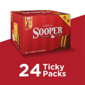 Sooper Classic Chocolate Biscuits Ticky Pack Crunchy Chocolate Cookies Snack Pack for Tea Time. 