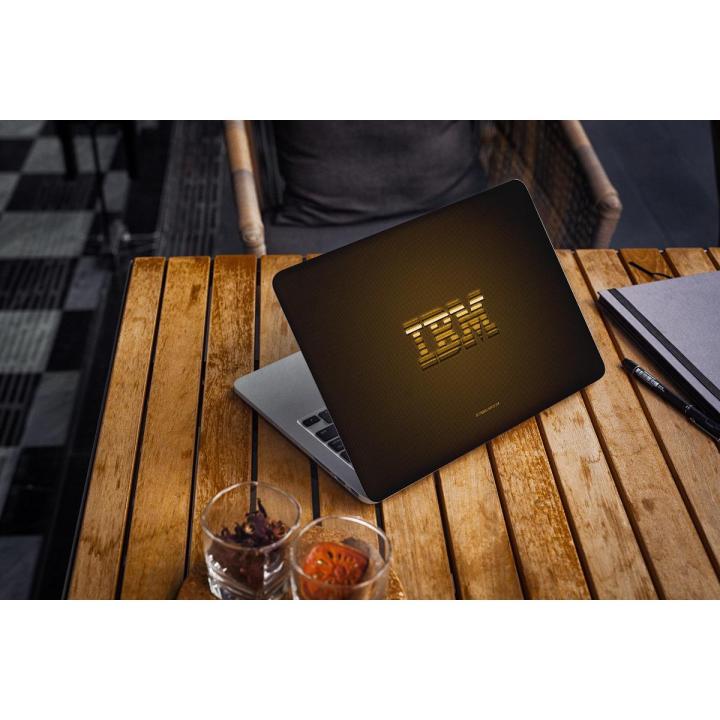 iBm Laptop Back Skin-Laptop Skin Vinyl Sticker Decal, 13 13.3 14.6 15 15.4 15.6 inch Laptop Skin Sticker Cover