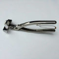 Chrome Canvas Stretching Pliers for stretcher bars artist framing tool. 