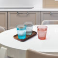 PrettyNeat Line Crystal(Plastic) Glass - 3 piece set - 300 ml. 