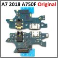 【2023】 Original New USB Charging Port Connector Board Flex Cable With Mic Microphone For Samsung A7 2018 A750F Replacement Parts. 