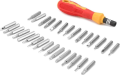 32-Piece Magnetic Screwdriver Set with Ratchet – Professional Repair Tool Kit for Precision Work. 
