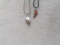 2 pieces charming Best Friend Heart Locket Necklace valentine day gift. 