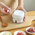 MINI SPEEDY MANUAL GINGER GARLIC CHOPPER EXTRA SMALL-SIZE QUICK SPEEDY VEGETABLES PULL ROPE CHOPPER. 
