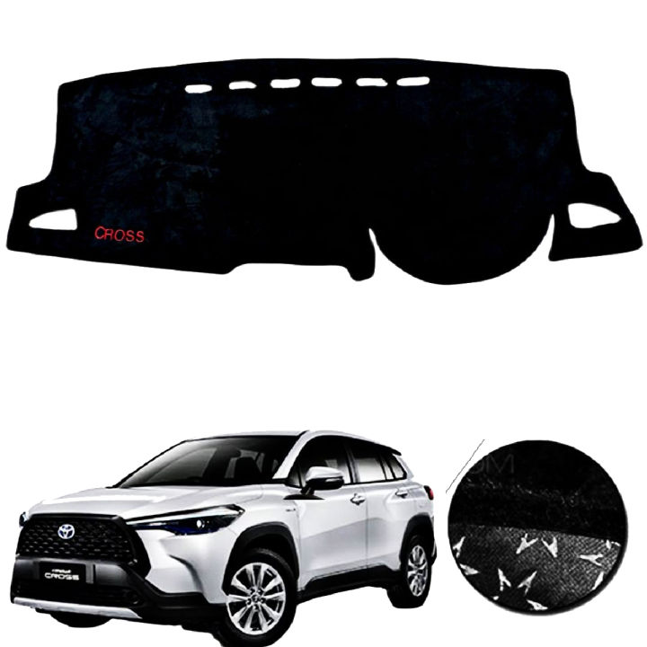 Toyota Corolla Cross 2023/2024 Dashboard Mat - Velvet Dashboard Mat ...