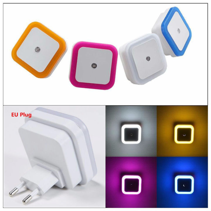 Light For Room Night Light Night Lamp Night Light For Kids Room LED Lights LED Night Light With Dusk To Dawn Sensor Auto LED Light Induction Sensor Control Bedroom Night Lamp For Kids - EU Plug - 1/2/3/4 Pcs